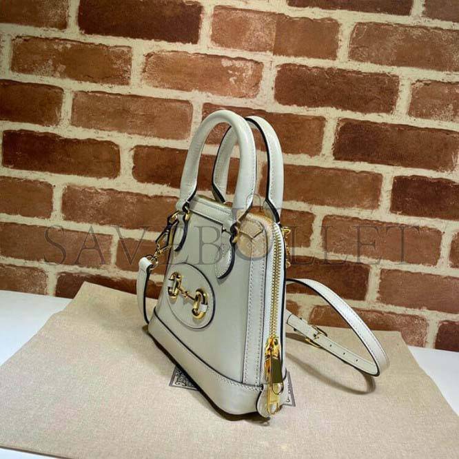 GUCCI HORSEBIT 1955 MINI TOP HANDLE BAG 640716 (20*19.5*7.5cm)